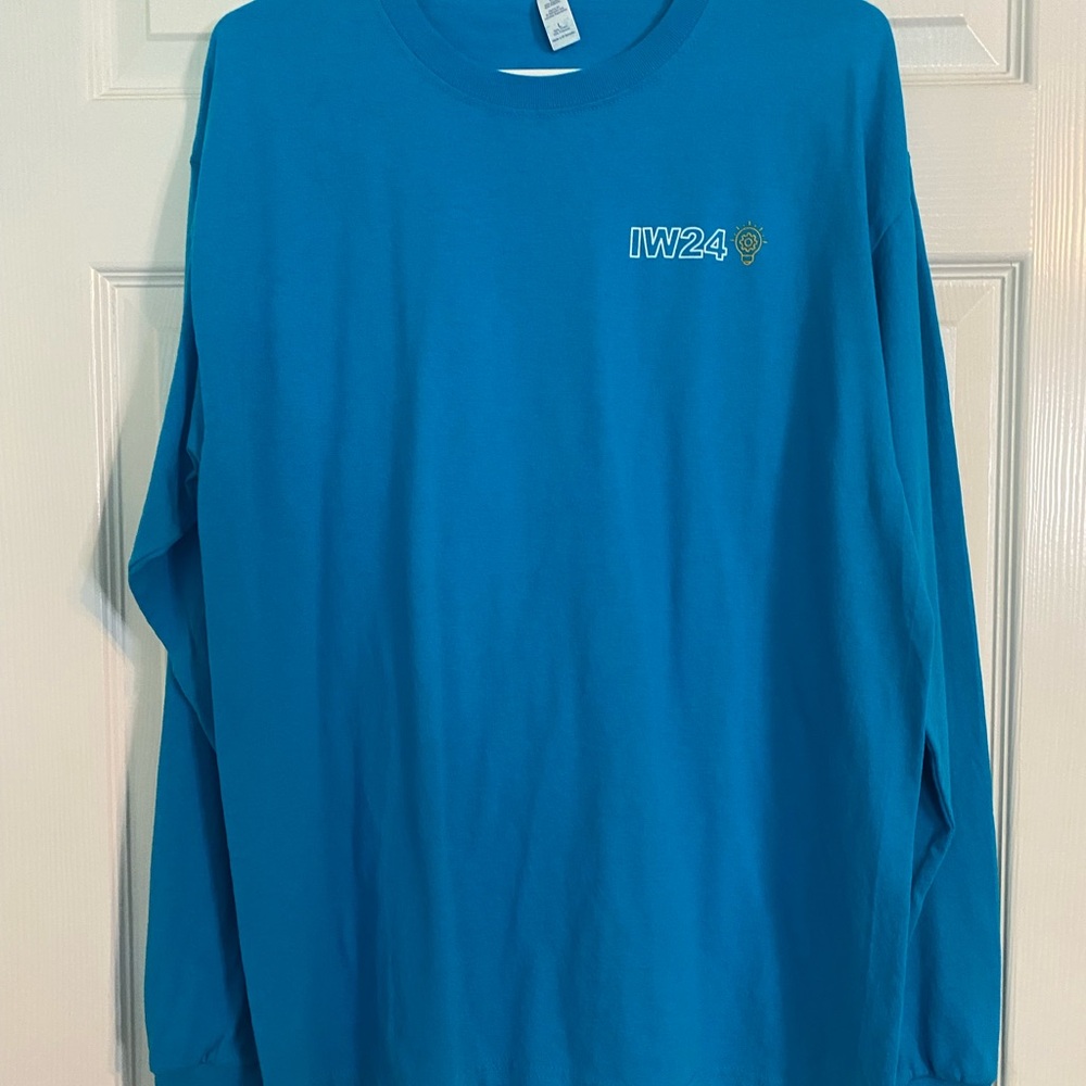 Jerzees Vibrant Blue Crewneck Tee